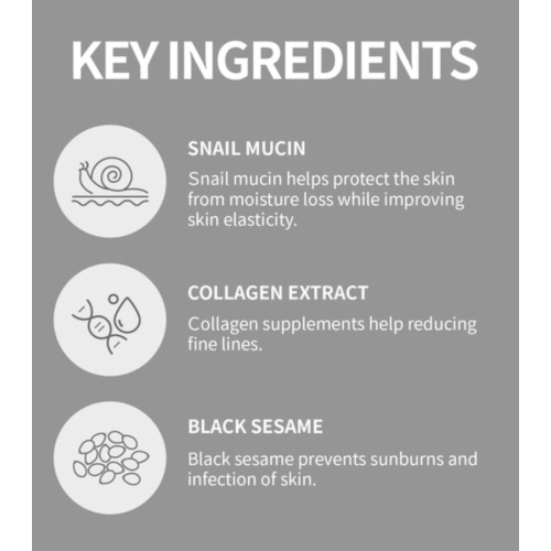 COXIR - Emulsão Hidratante Black Snail Collagen