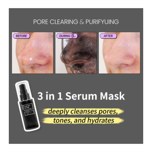 COXIR - Máscara Facial Purificante Black Rise Txa Pore