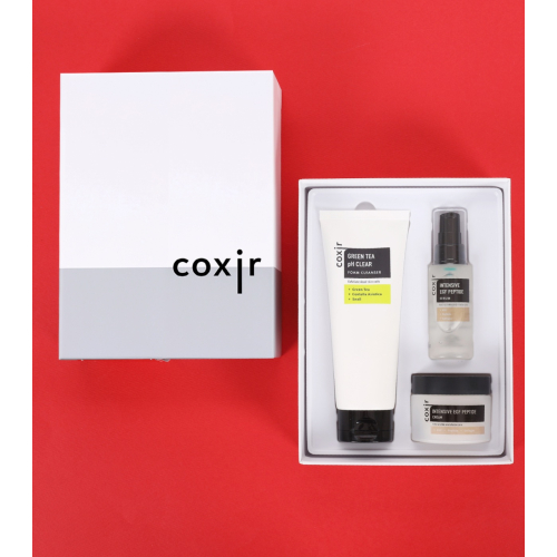 COXIR - Conjunto de cuidados faciais antienvelhecimento Intensive EGF Peptide Gift Set