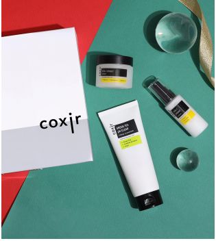 COXIR - Conjunto de cuidados faciais anti-manchas Black Snail Gift Set