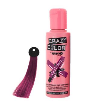 CRAZY COLOR Nº 41 - Creme de coloração de cabelo - Cyclamen 100ml