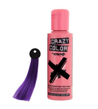 CRAZY COLOR Nº 62 - Creme de coloração de cabelo - Hot Purple 100ml