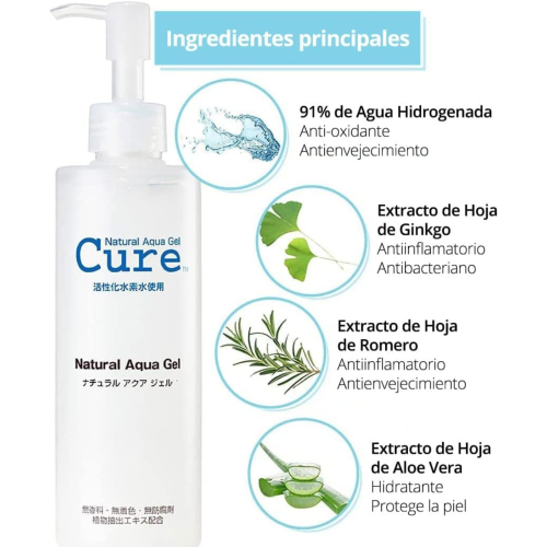 Cure - Gel esfoliante suave Natural Aqua Gel