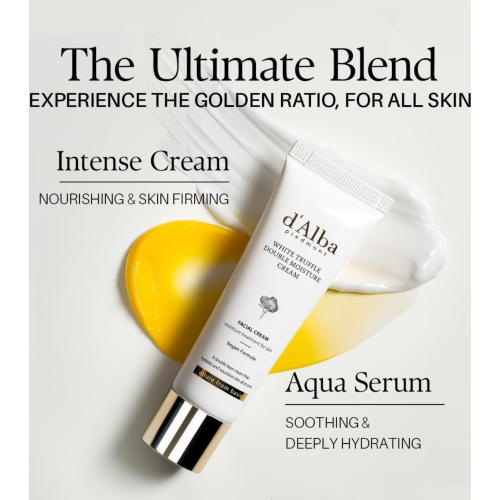 D'Alba - Creme facial hidratante Double White Truffle