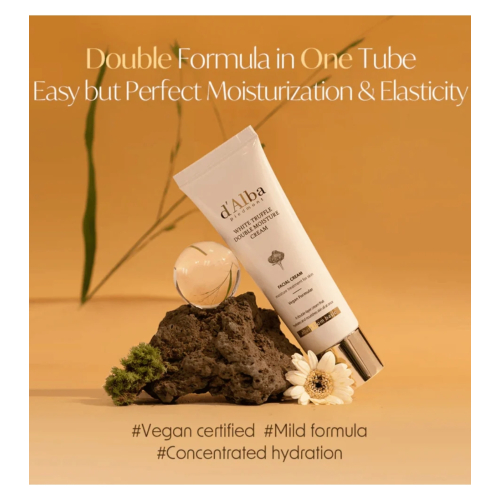 D'Alba - Creme facial hidratante Double White Truffle