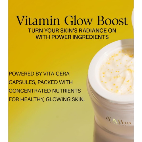 D'Alba - Creme facial iluminador Vita Toning Capsule