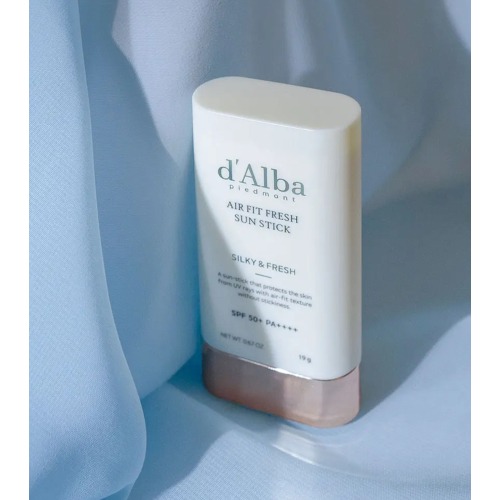 D'Alba - Protetor solar facial em bastão Air Fit Fresh SPF50+ PA++++