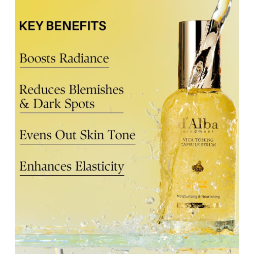 D'Alba - Sérum facial iluminador Vita Toning Capsule