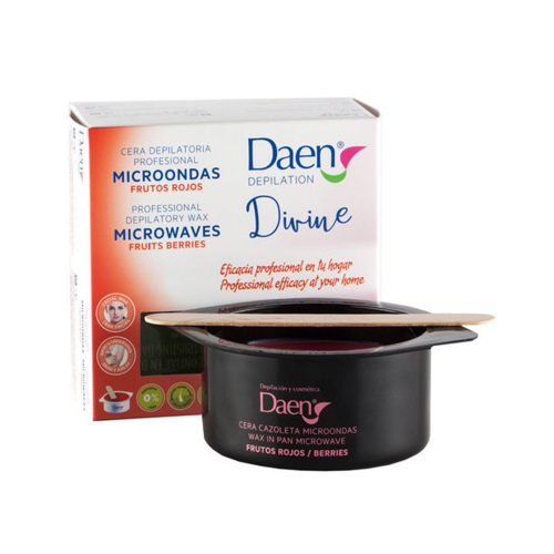 Daen - Depilatório cera Bowl microondas - bagas 100g