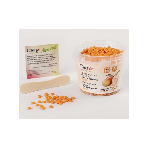 Daen - Pérolas de cera depilatória para micro-ondas - Tropical