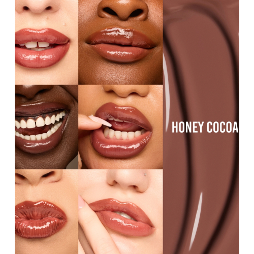 Danessa Myricks Beauty - Brilho labial Glosswork 4D - Honey Cocoa