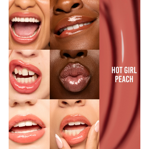 Danessa Myricks Beauty - Brilho labial Glosswork 4D - Hot Girl Peach