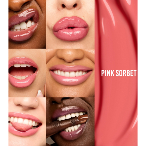Danessa Myricks Beauty - Brilho labial Glosswork 4D - Pink Sorbet