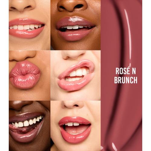 Danessa Myricks Beauty - Brilho labial Glosswork 4D - Rose N Brunch