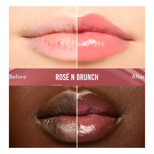Danessa Myricks Beauty - Brilho labial Glosswork 4D - Rose N Brunch