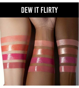 Danessa Myricks - Cream Blush & Paleta de lábios Dewy Cheek & Lip - Dew It Flirty