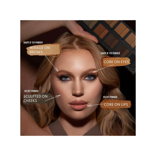 Danessa Myricks - paleta multiuso para rosto, olhos e lábios Groundwork Defining Neutrals
