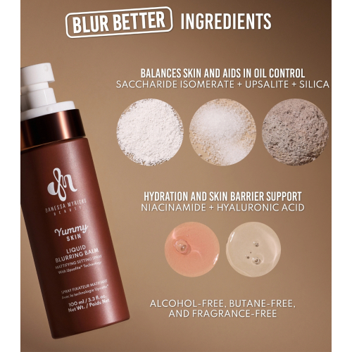 Danessa Myricks - Spray Fixador Matificante Liquid Blurring Balm