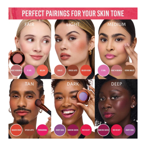 Danessa Myricks - Yummy Skin Blurring Balm Powder Flushed - Rosé n brunch