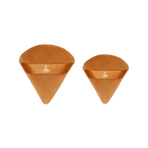 Danessa Myricks - Conjunto de Puffs de Maquiagem Yummy Skin Velour Puff Duo - Caramel