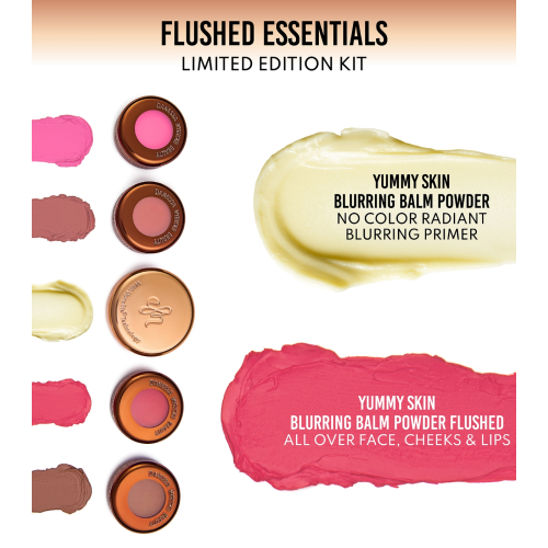 Danessa Myricks - *Yummy Skin* - Conjunto Flushed Essentials: Blush & Lip Kit