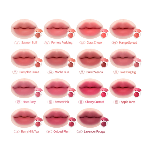 Dasique - Bálsamo para Lábios e Bochechas Souffle Color Pot - 14: Coldest Plum