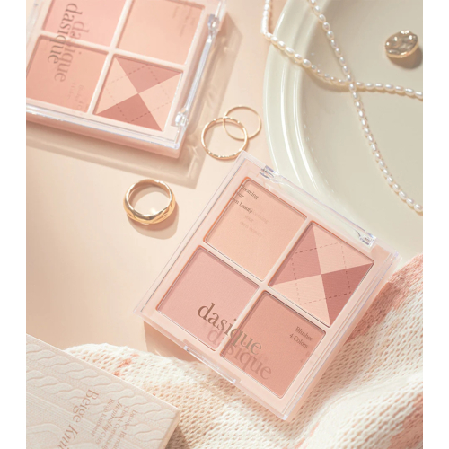Dasique - Paleta de Blush em Pó Blending Mood Cheek - 04: Beige Knit