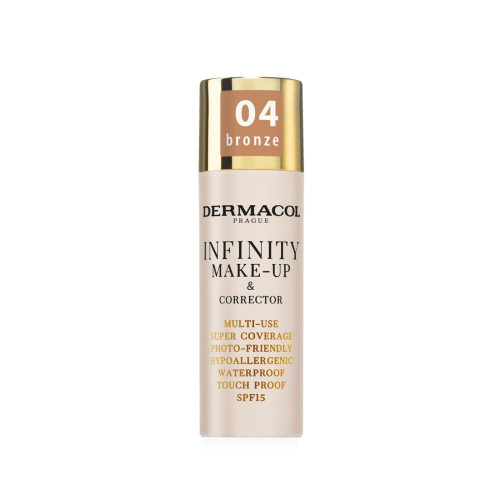 Dermacol - Base e corretivo 2 em 1 Infinity - 04: Bronze