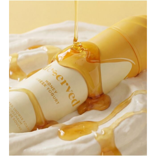 Deserved - Gel de Banho com Textura Cremosa - Honey Greek Yogurt