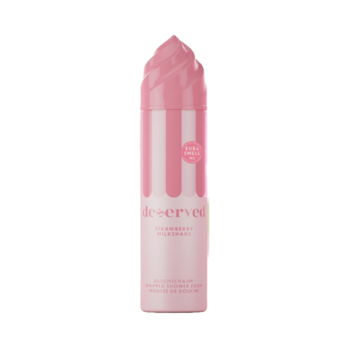 Deserved - Gel de Banho com Textura Cremosa - Strawberry Milkshake