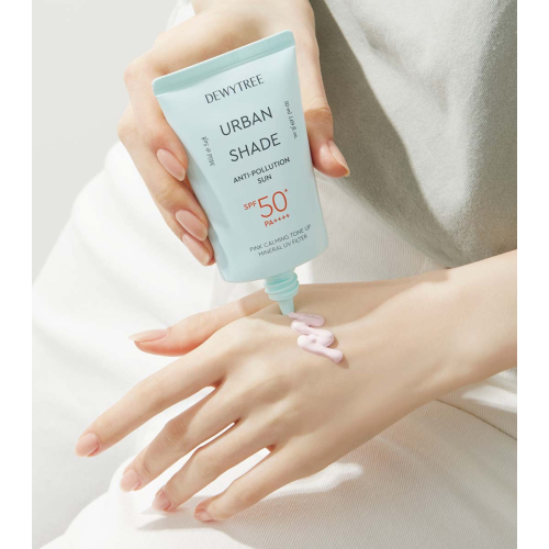 Dewytree - Protetor solar facial antipoluição Urban Shade Anti-Pollution Sun SPF50+ PA++++