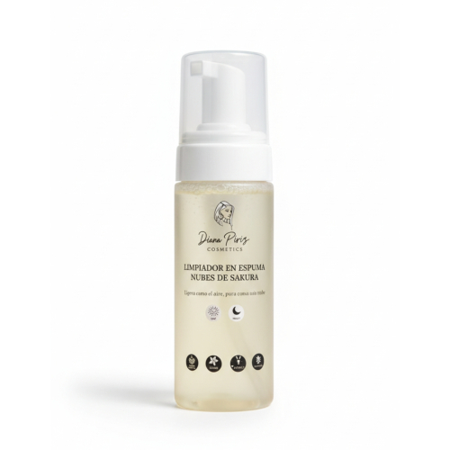 Diana Piriz Cosmetics - Espuma de Limpeza Sakura Clouds