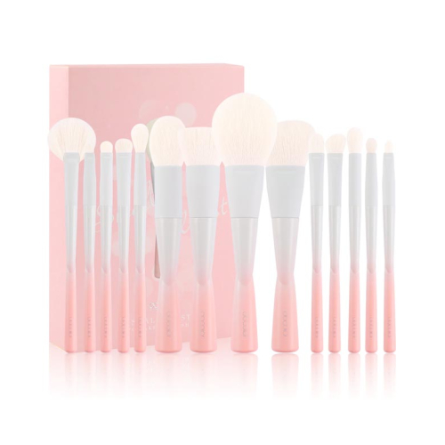 Docolor - Conjunto de pincéis para olhos Small Waist (14 peças)