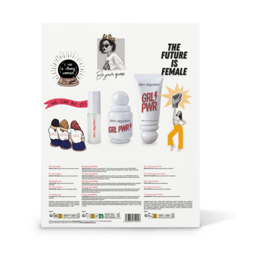 Don Algodon - Conjunto de presente para mulheres Girl Power