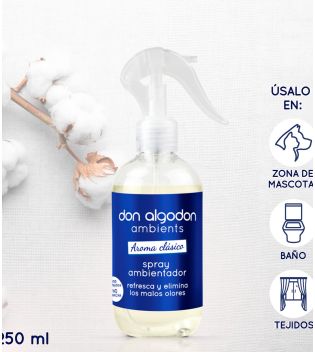 Don Algodon - Spray ambientador para casa e tecidos - Classic Aroma