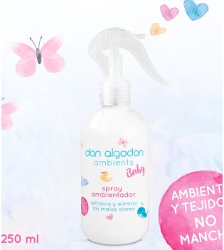 Don Algodon - Spray ambientador para casa e tecidos - Baby