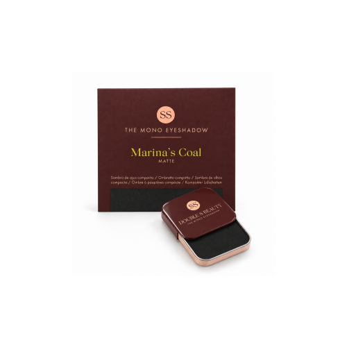 Double S Beauty - Sombra de olhos The Mono Eyeshadow Matte - Marina’s Coal
