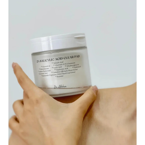 Dr. Althea - Discos transparentes com 2% de ácido salicílico - Clear Pads