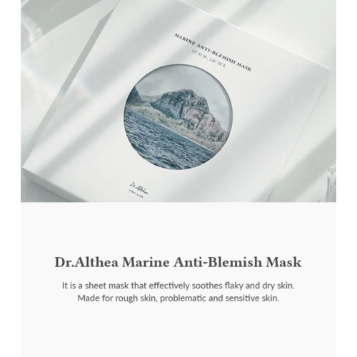 Dr. Althea - Máscara Facial Marinha Anti-Imperfeições