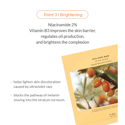 Dr. Althea - Máscara Facial Iluminadora Vita Glow