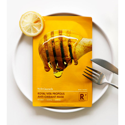 Dr. Ceuracle - *Royal Vita Propolis* - Máscara facial antioxidante, nutritiva e revitalizante