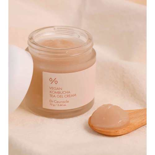 Dr. Ceuracle - *Vegan Kombucha* - Creme de textura gel profundamente hidratante para pele baça e desidratada