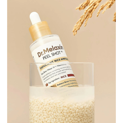 Dr.Melaxin - *Peel Shot* - Ampola Facial Exfoliant Rice
