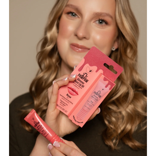Dr. Paw Paw - Bálsamo labial Glimmer Glaze - Rose