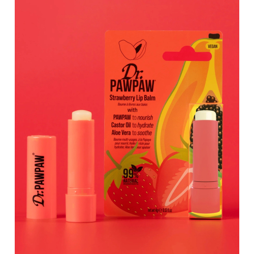 Dr. Paw Paw - Bálsamo Labial em Bastão - Strawberry