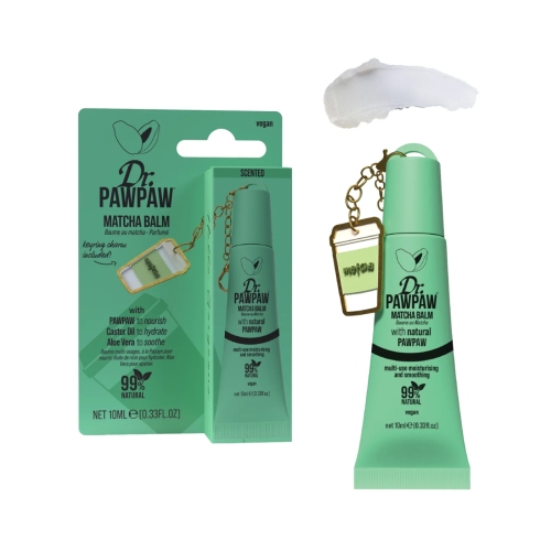 Dr. Paw Paw - Bálsamo Labial com Charme - Matcha Charm