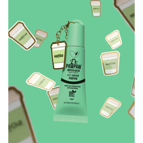 Dr. Paw Paw - Bálsamo Labial com Charme - Matcha Charm