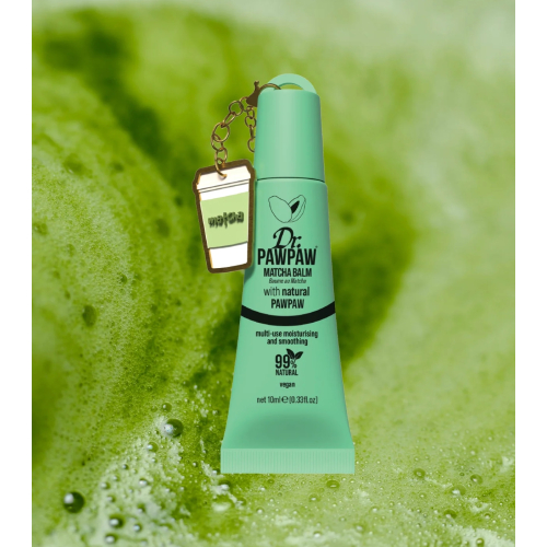 Dr. Paw Paw - Bálsamo Labial com Charme - Matcha Charm