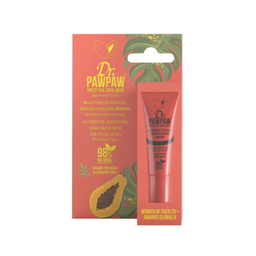 Dr. Paw Paw - Bálsamo labial colorido multifuncional - True Coral