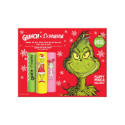 Dr. Paw Paw - *The Grinch* - Trio de protetores labiais - Peach Pink, Candy Cane Lip Scrub & Original